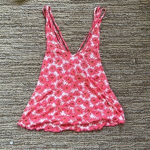 Forever 21 Flowered Tank Top